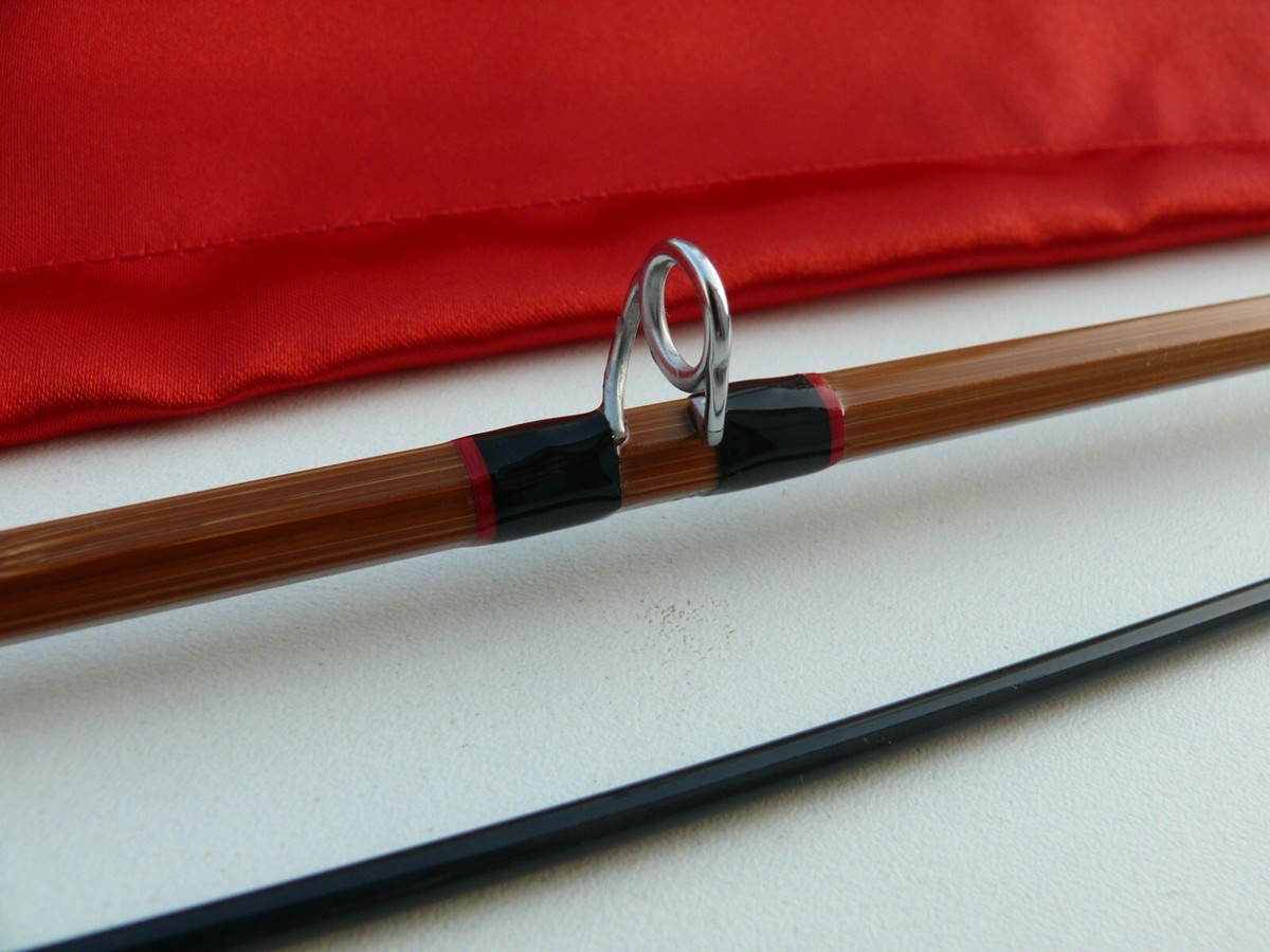 Pêche CANNE MOUCHE 7'3 Bambou Refendu Pezon et Michel Blank ... - eBay