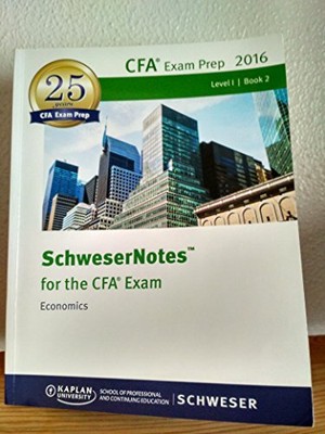 SchweserNotes for CFA Exam Level 1 By Schweser | eBay