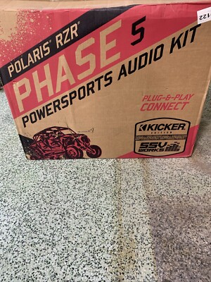 NOS SSV Works Ride Command 5-Speaker Kit RZ3-Q5ARC Polaris Plug & Play