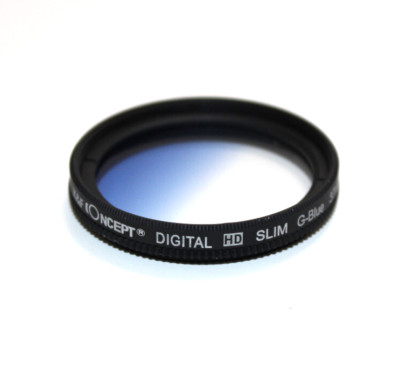 K&F Concept Filter Digital HD Slim G-Blue 37mm Verlauf Objektiv Zubehör (#2252)