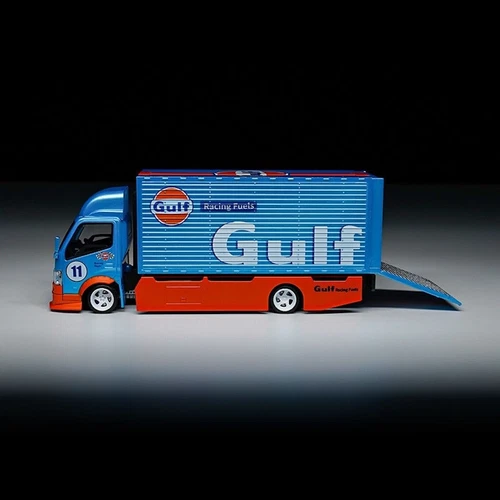 GB MT 1:64 Gulf H300 Tow Truck Custom Racing Fuets Modell Diecast Sammelauto - Bild 3 von 18