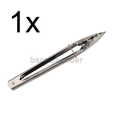 6.5'' Multi Purpose Metal Tongs Kitchen Grill BBQ Salad Cooking Serving BU-01S