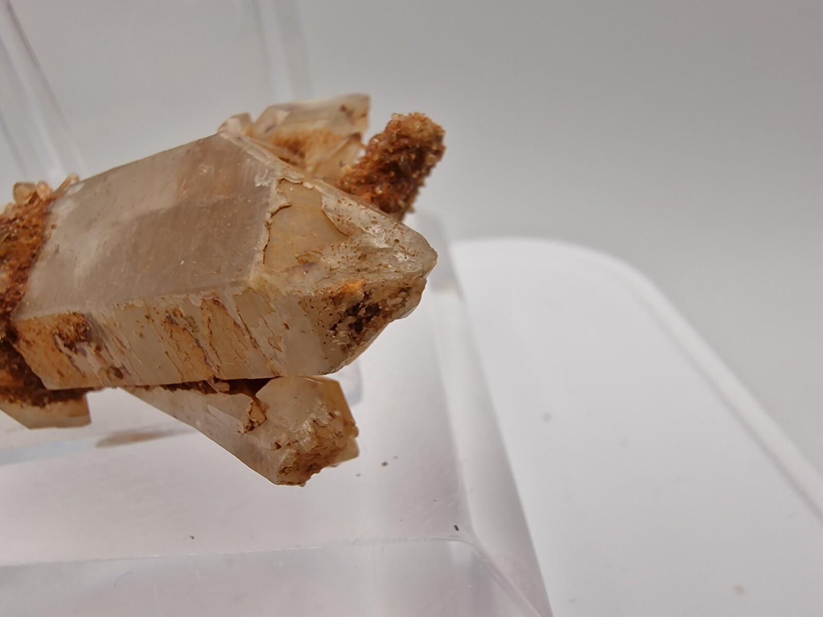 Terminated Quartz Crystal From Quartz Mountain, Mount Isa, Queensland Australia