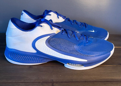 Nike Zoom Freak 4 TB Promo Game Royal Blue White DX6652-400 Men's Size 16