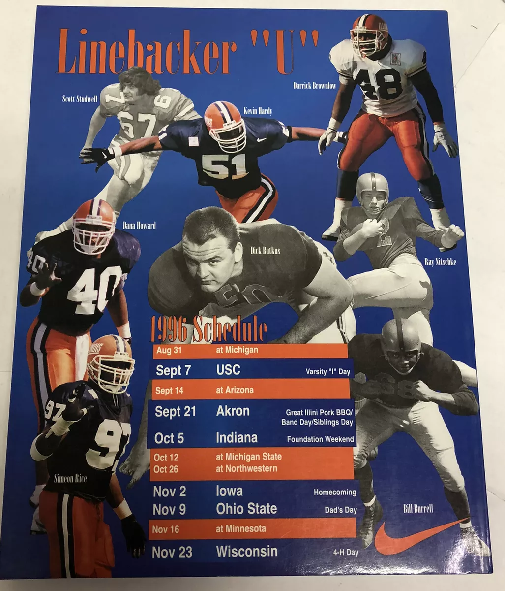 21 inch CTI University Of Illinois Fighting Illini Football Foil