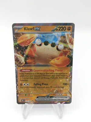 klawf ex pokemon card value Pokemon Scarlet and Violet Obsidian Flames Klawf Ex #120/197 Holo Trad –  Rotterdam Comics main image 0