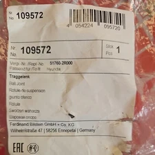 Ball Joint Left or Right 109572 Febi Suspension 517602R000 Quality Guaranteed