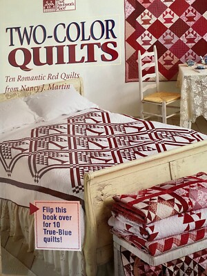 Two Color Quilts: Ten Romantic Red Quilts and Ten True-Blue Quilts p358