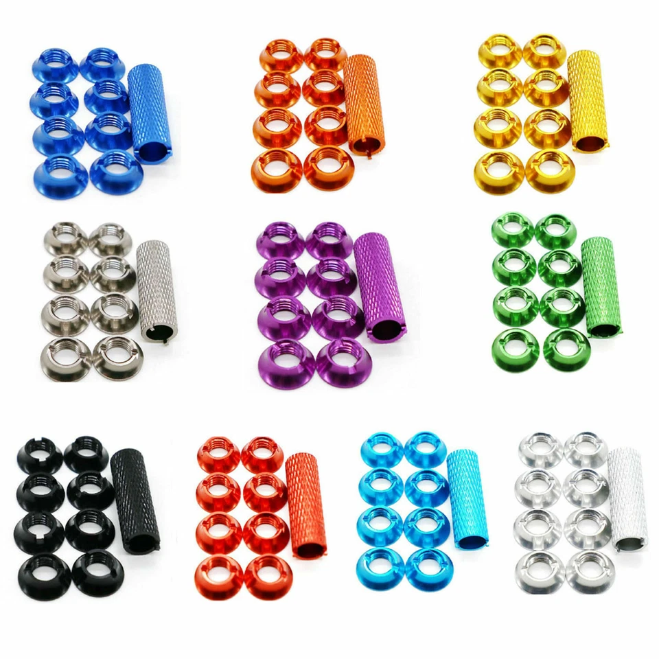 Transmitter Switch Nut w/ Wrench Alloy Fit for Futaba JR Frsky Radio Controller  - Image 4 of 4