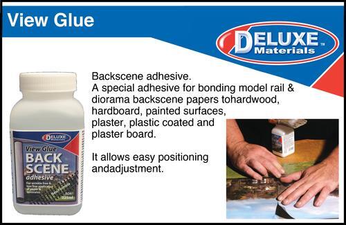 Dolls House View Glue Back Scene Adhesive for Paper & Laminates Deluxe Materials - Picture 2 of 9