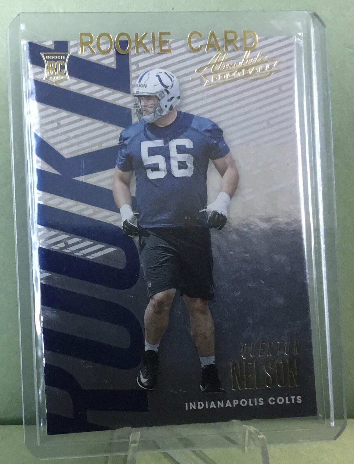 Quenton Nelson Rookie RC 2018 Panini Absolute Football #147 Indianapolis Colts🔥