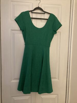 green emerald velvet dress Stretchy Ribbed Knit Long Sleeve Mini Dress Delia's
