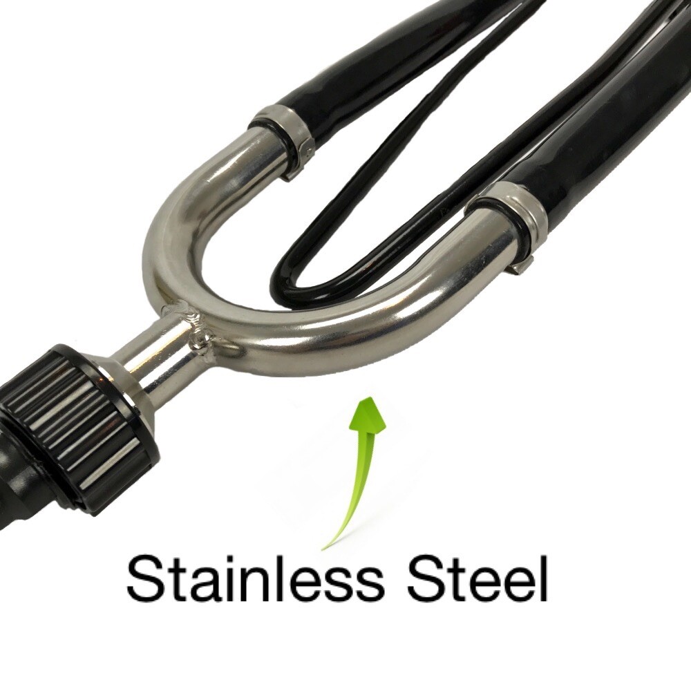 DUAL FEED STAINLESS STEEL OUTBOARD FLUSHER EAR MUFFS BOAT MOTOR WATER EXPRESS eBay