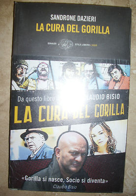 SANDRONE DAZIERI - LA CURE DEL GORILLA - ED:EINAUDI - CELLOPHANATO (MI)