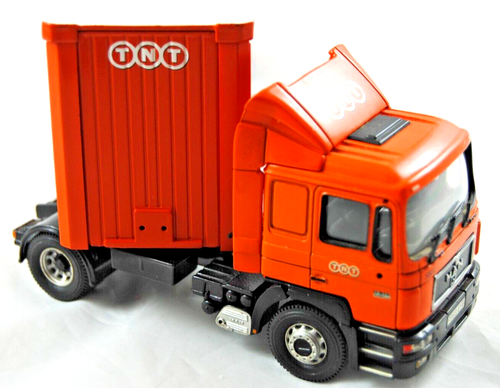 1:50 Corgi 75701 M.A.N Truck & TNT GLOBAL EXPRESS CONTAINER BOX Trailer Nr. MINT - Picture 6 of 20