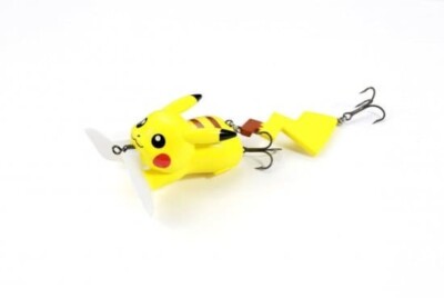 Pokemon Fishing Lure Set PIKACHU & KYOGRE & PSYDUCK(KODUCK) DUO