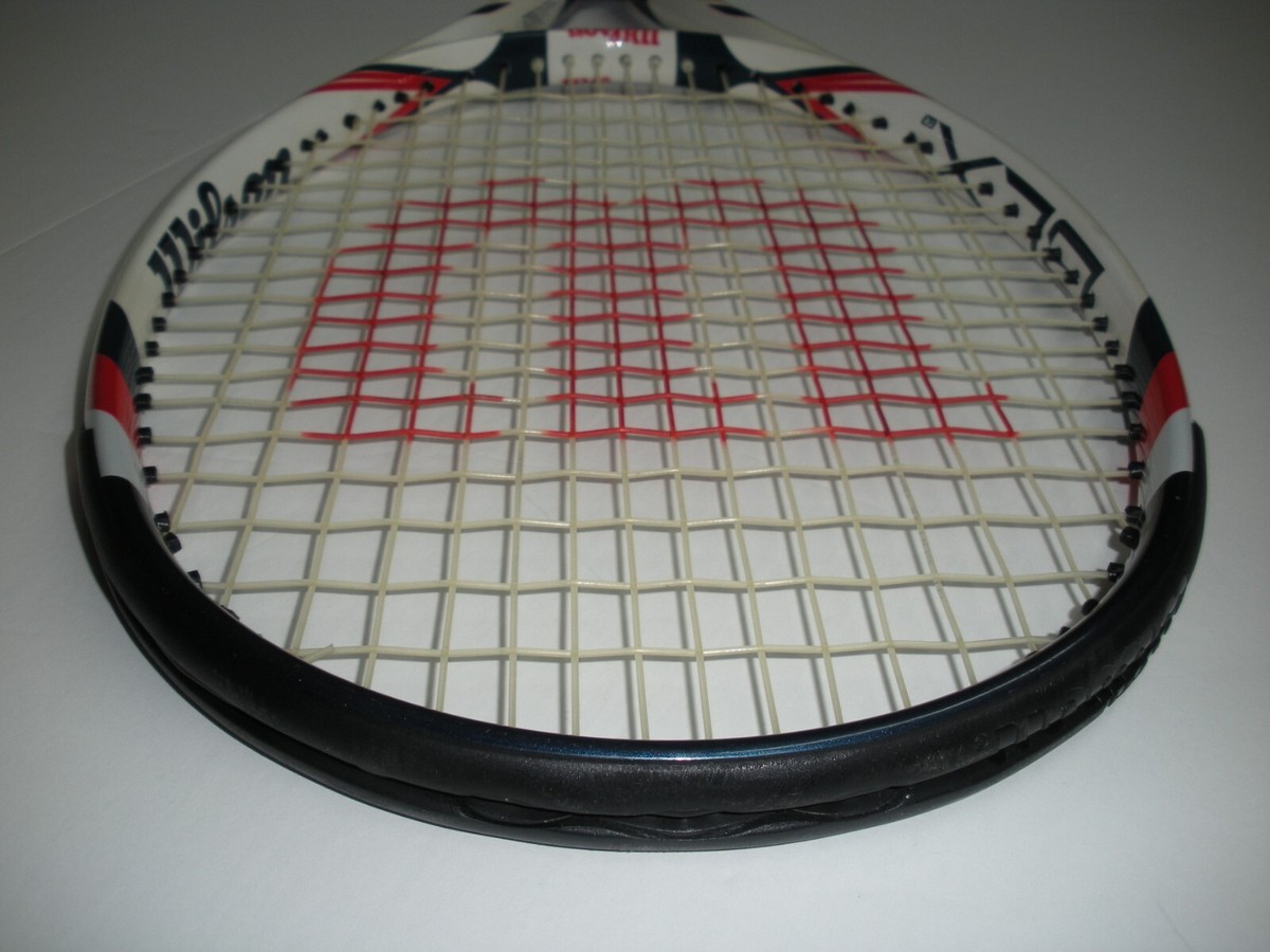 WILSON BLX SIX.TWO 100 16X19 10.0oz TENNIS RACQUET 4 3/8 | eBay