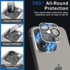Tempered Glass Camera Lens Cover Protector For iPhone 16 Plus/16 Pro Max/16 Pro