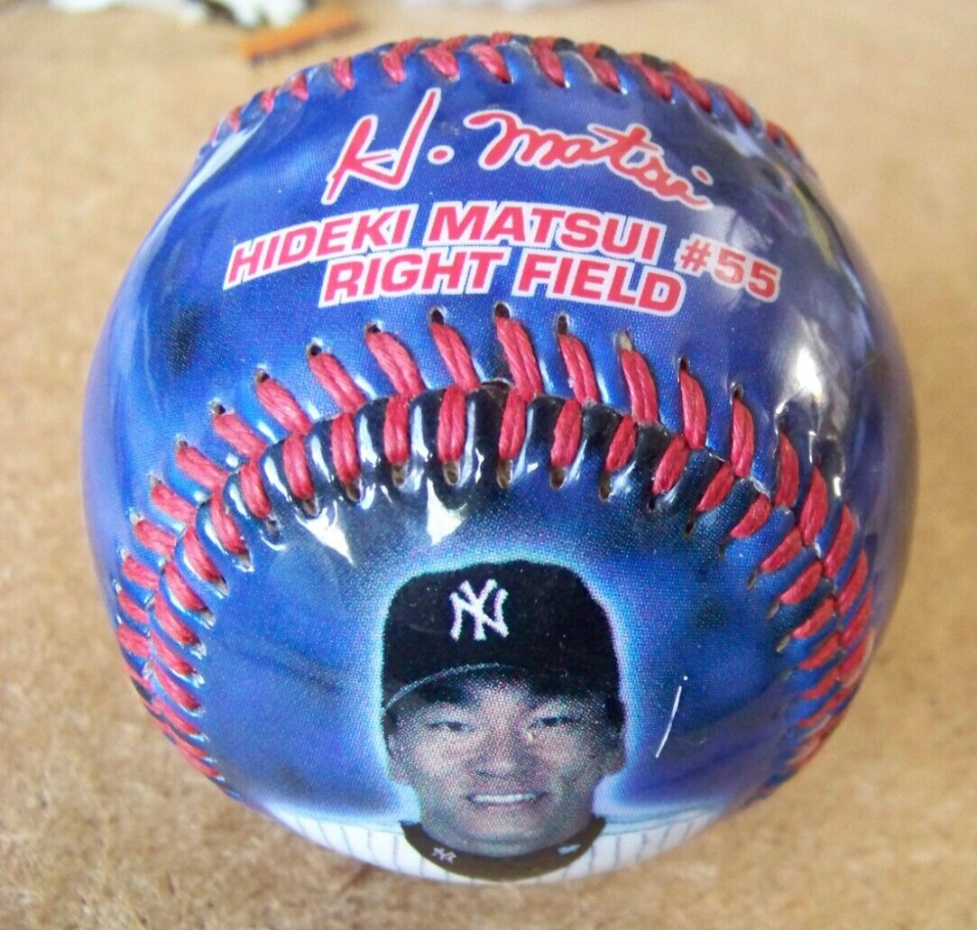 Hideki Matsui NY Yankees ball baseball Right Field #55 New York c45455