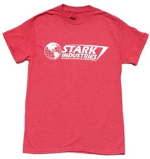 Iron Man New Adult T-Shirt - Stark Industries Company Logo