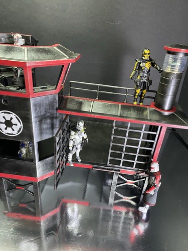 Star Wars Andor Diorama Empire Rare collectible Vintage Kenner Custom - Picture 19 of 24