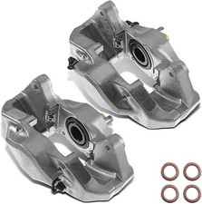 2 Piston Brembo Style Rear Brake Caliper Set For Wrx Sti 08-17 Left And Right