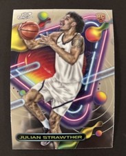 2023-24 Topps Cosmic Chrome - Julian Strawther #176 (RC)