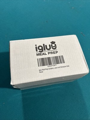 Igluu Meal Prep Containers w Lids (10 Pack) - 28oz, 1 Compartment BPA-Free