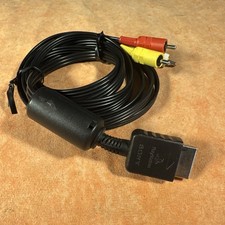 Genuine Sony OEM RCA AV Audio/video Cable For PlayStation PS1 PS2 PS3