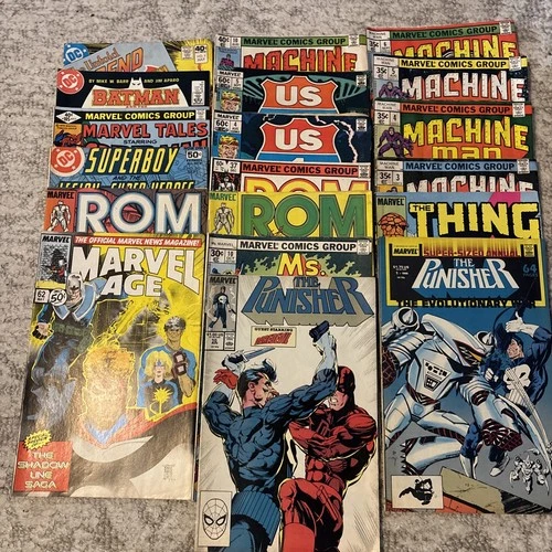 Marvel / DC Comics Vintage X-Men/Cable/Spider-Man  Mixed Comic Bundle 19 BOOKS
