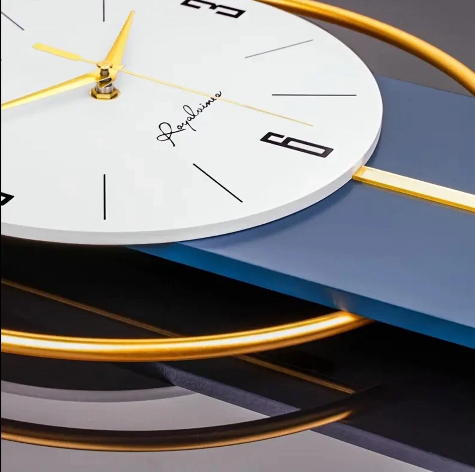 Large Wall Clock for Living Room Decor - 25 inch Big Wall Clock Decorative - Image 4 of 4