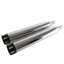 Exhaust Deep Roaring Sound For Harley Touring 4.0"  Mufflers 1995-2016 Return