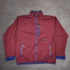 REI Co-op Mens Burgundy and Red Jacket