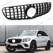 FOR 2015-2019 MERCEDES GLC X253 C253 FRONT PANAMERICANA GT GRILLE GRILL GLOSS UK