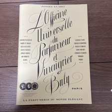 Buly L'Officine Universelle Perfume & Vinegar Catalog with Scent Samples