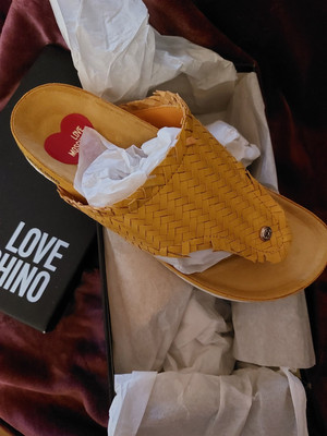 Love Moschino Zehentrenner Sandale