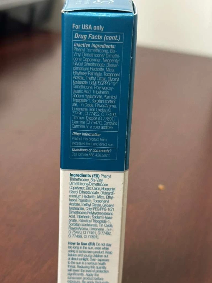 COLORESCIENCE Lip Shine SPF 35 Sunforgettable Sunscreen Water Resistant -Rose - Image 4 of 4