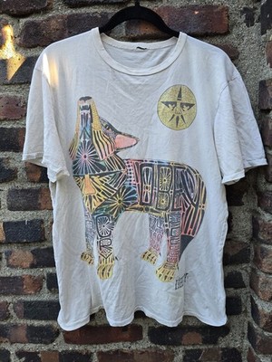 Extremely Rare SHEPARD FAIREY Obey Posse Coyote Wolf T Shirt Large