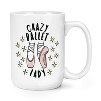 VerrüCkte Ballett Damen Stars 426Ml Groß Becher Tasse Ballerina Tanzende Lustig