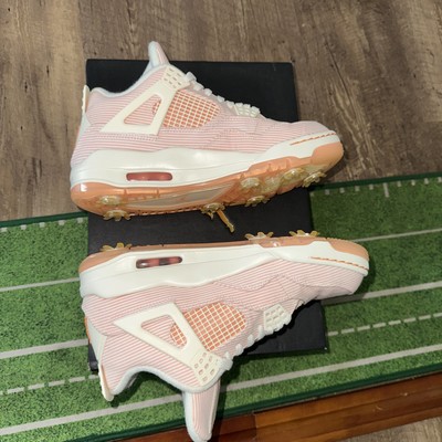 Nike Air Jordan 4 Retro IV Seersucker Pink Golf Mens Sizes CZ2439