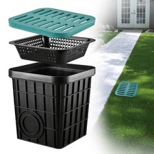 Large Drainage Catch Basin with Fiber Glass G...
