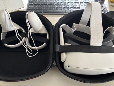 Meta Oculus Quest VR Headset   guter Zustand + Link-Kabel