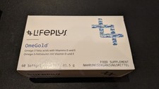 Lifeplus OmeGold in OVP MHD 02/2028