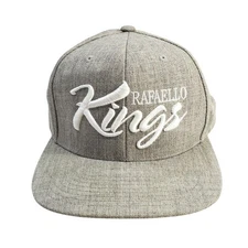 The Classics Yupoong Cap Hat Rafaello Kings Snapback Gray White Green Adjustable