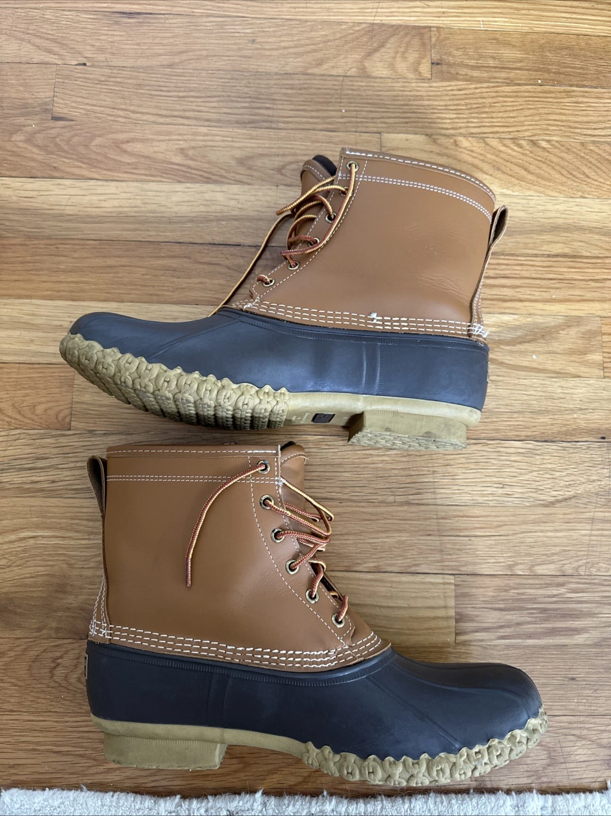 Men’s L.L Bean Waterproof Duck Boots GORE-TEX Thinsulate Removable Liner