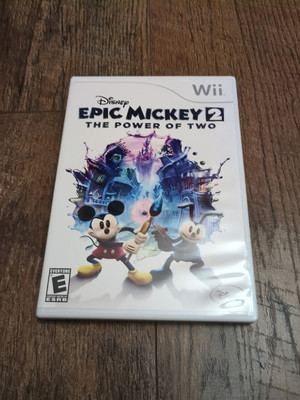 Disney Epic Mickey 2: The Power of Two (Nintendo Wii, 2012)
