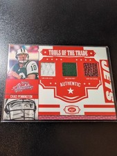 Donruss 2007 Absolute Chad Pennington 22/50 Jets Jersey Pants #TOT-35
