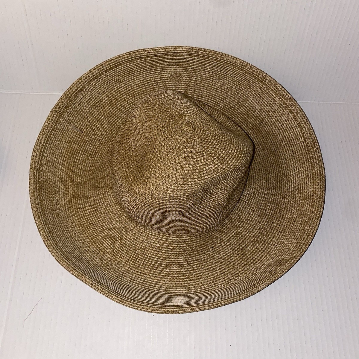 eric javits hats women Fedora New York Gold Metallic Beige 