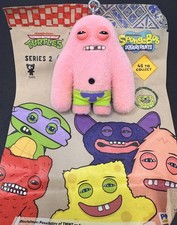 Fuggler Keychain Clip Series 2 Rare Fuzzy Hairy Flocked Patrick Star