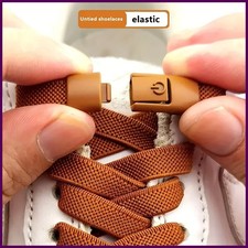 8mm No Tie Elastic Laces Without Tie Shoe Laces Press Lock Shoelaces Sneaker.